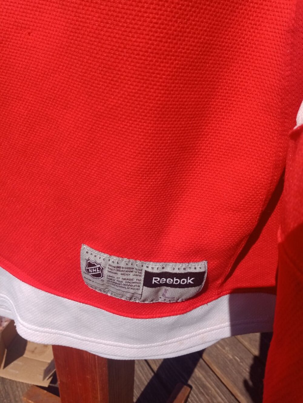 Pavel Datsyuk Reebok Detroit Red Wings NHL hockey jersey - Picture 5 of 15